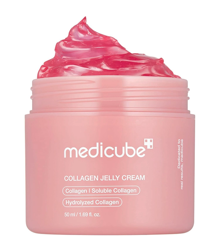 medicube Collagen Jelly Cream- Niacinamide & Freeze-Dried Hydrolyzed Collagen - Boosts skin's barrier hydration and gives 24h Glow & Lifted Look - Korean skincare