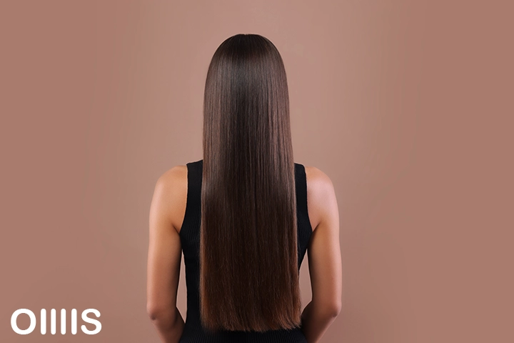 long and thick red head hair How to grow thick long hair naturally young girl turning back on camera to show her natural hairs