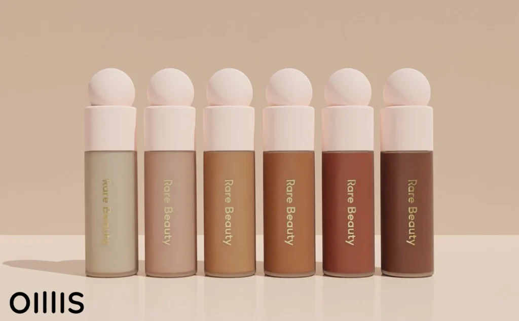 rare beauty soft pinch liquid blush product review by oillis.com
on nude colors