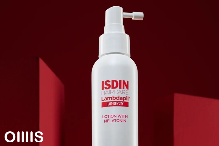 ISDIN Lambdapil | dermatologist-recommended density shampoo & leave-ins is an expert lotion with Melatonin inside it