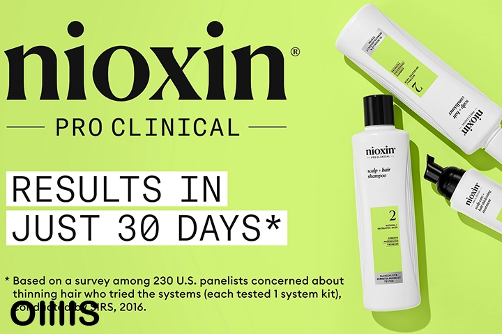 Nioxin is an anti hair fall anti scalp and focusing on protect your hair at all product
A professional review by OILLIS.com