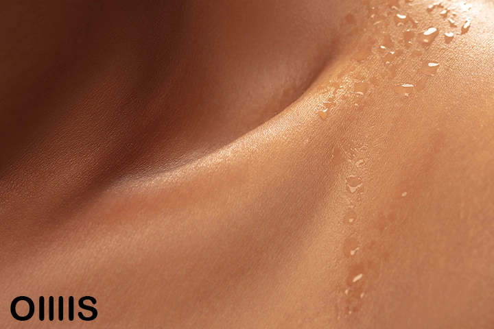 a clear skin of a young lady 